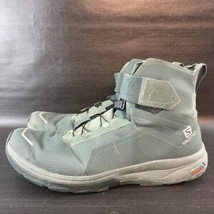 Salomon T Max WR Mens size 11 Winter Trail Hiking Outdoor Green Shoes Boots